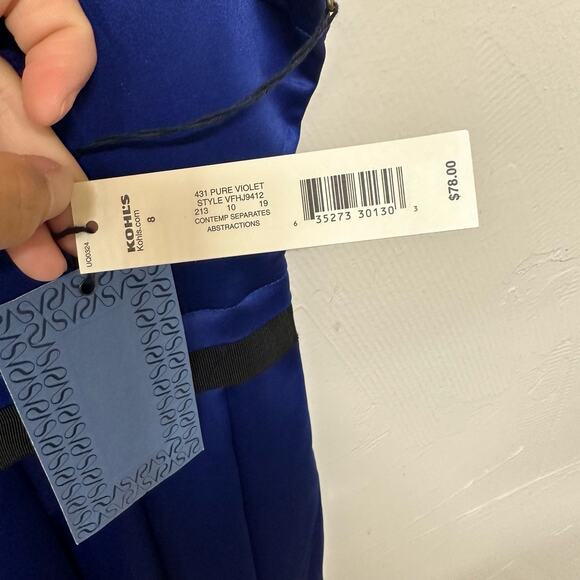 Simply Vera Pure Violet Dress Formal Mother of The Bride Evening Dress Size 8 - Picture 2 of 6